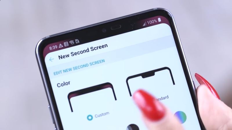 Tùy biến notch LG G7 ThinQ