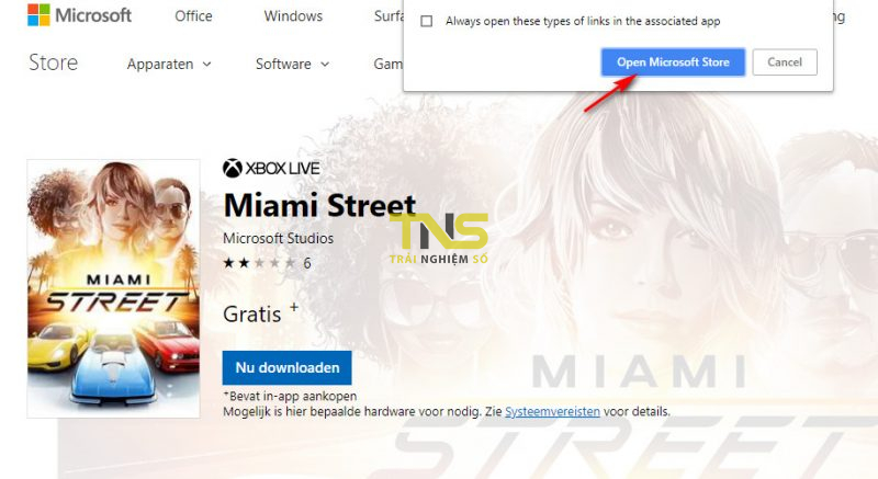 Cách cài tựa game "bom tấn" Miami Street miễn phí trên Windows 10