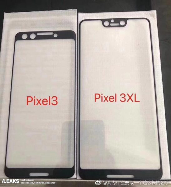 Pixel 3 XL lộ màn hình, tính năng ấn tượng