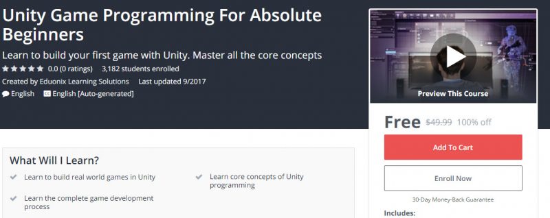 Đang miễn phí ba giáo trình học trên Udemy: 3DS Max, VRay, Unity, Pixel Art