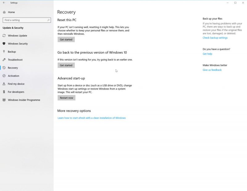 Cách gỡ cài đặt Windows 10 April Update và quay lại bản cũ