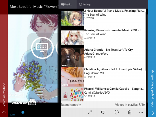 PartyTube - Ứng dụng xem video YouTube trên Windows 10