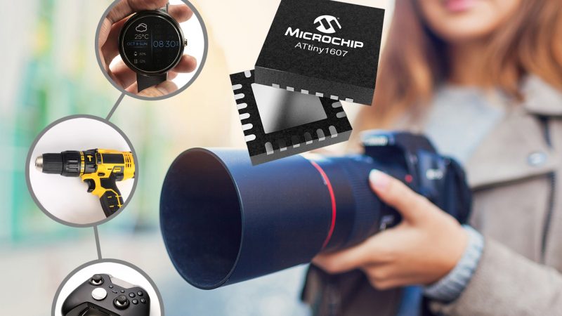 Microchip giới thiệu hai dòng sản phẩm mới PIC18 Q10 và ATtiny1607