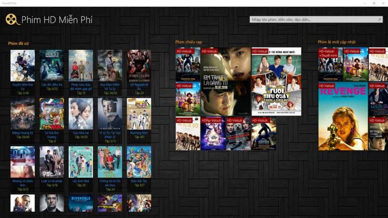 Free HD Film: Xem miễn phí hàng ngàn phim chất lượng HD tiếng Việt