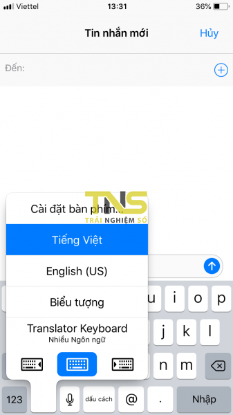 Transkey: Bàn phím chuyển ngữ hơn 100 thứ tiếng trên iOS