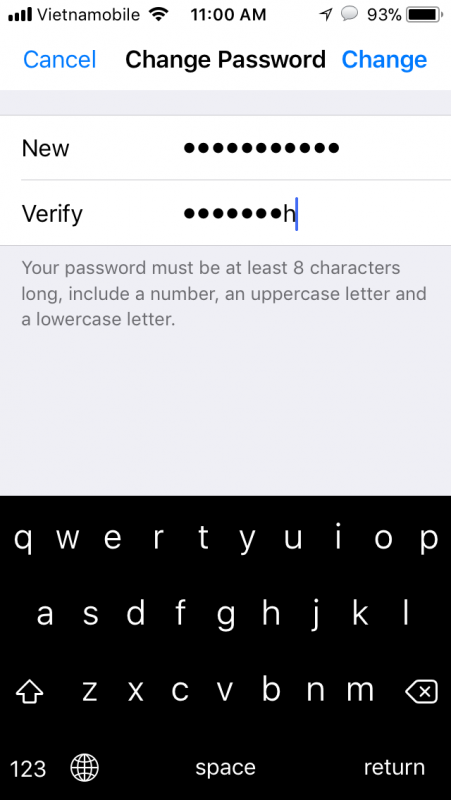 NÓNG: Chỉ cần passcode mở máy là đổi được mật khẩu iCloud?
