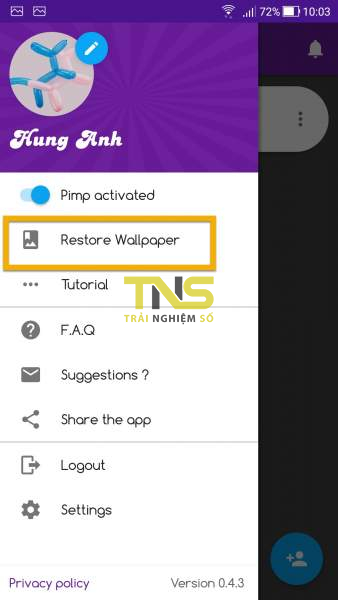 Pimp my Wall: Thay hình nền từ xa trên thiết bị Android bất kỳ