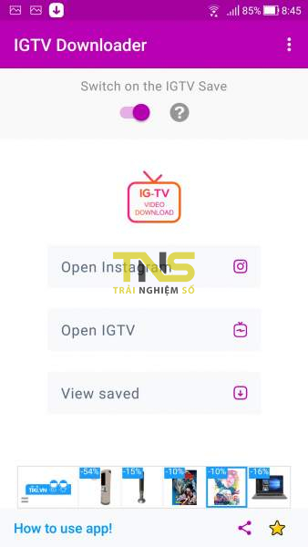 Thêm 5 ứng dụng tải video IGTV trên Android