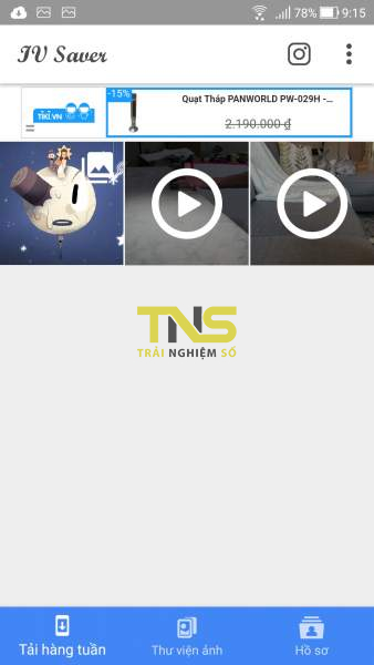 Thêm 5 ứng dụng tải video IGTV trên Android