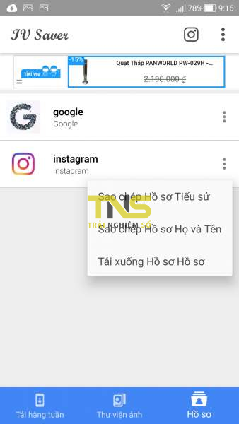 Thêm 5 ứng dụng tải video IGTV trên Android