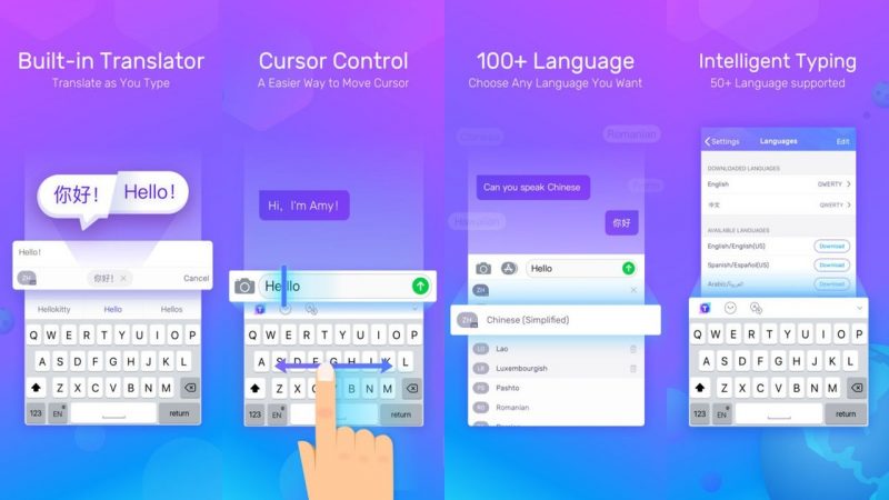 Transkey: Bàn phím chuyển ngữ hơn 100 thứ tiếng trên iOS