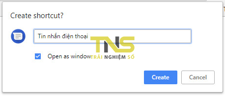 Cách tạo cửa sổ xem tin nhắn điện thoại Android trên Windows