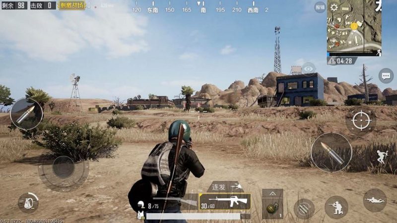 PUBG Mobile tiếng Trung cập nhật bản 0.7.1: war mode, biểu cảm nhân vật, xếp hạng theo khu vực