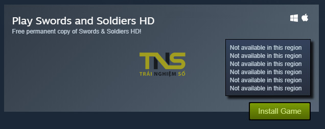 Đang miễn phí game thủ thành cực hay Swords & Soldiers HD trị giá 120.000đ
