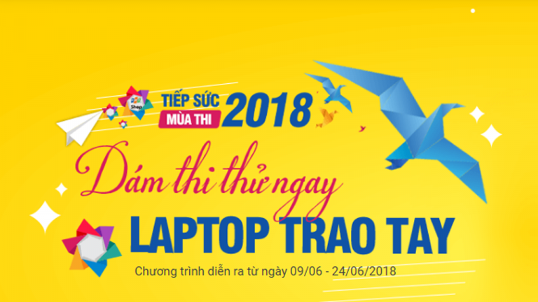 FPT Shop tặng quà sĩ tử thi thử THPT Quốc gia, tổng trị giá hơn 100 triệu đồng