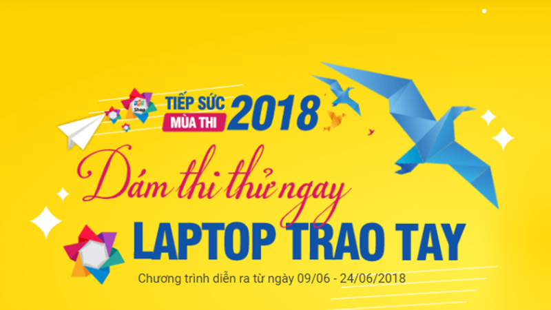 FPT Shop tặng quà sĩ tử thi thử THPT Quốc gia, tổng trị giá hơn 100 triệu đồng