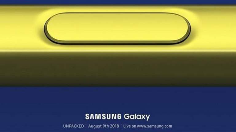 Samsung Note 9 chính thức trình làng ngày 9/8