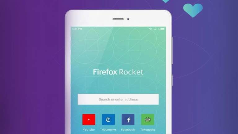 Trải nghiệm Firefox Rocket