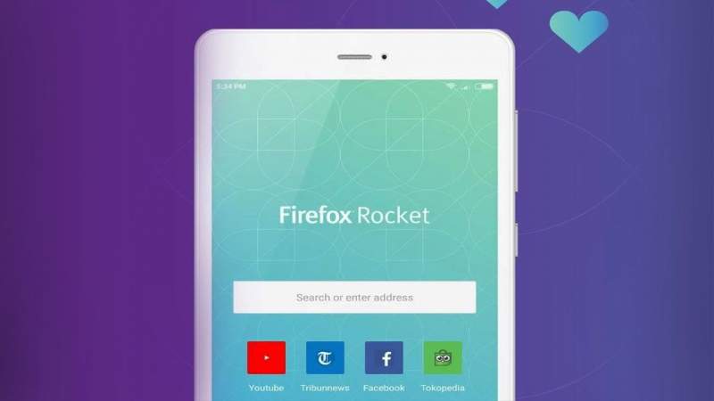 Trải nghiệm Firefox Rocket