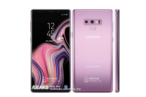Hết lộ diện bút S-Pen màu vàng, Galaxy Note 9 lại gây bất ngờ với pin 4000 mAh