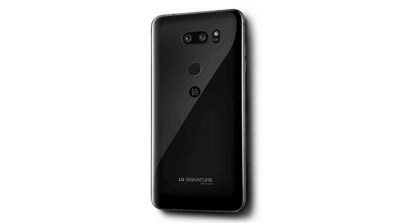LG tung smartphone Signature với mặt sau bằng chất liệu sứ zirconi.