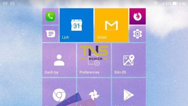 Mang giao diện Windows 10 Mobile lên Android