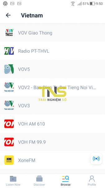 Moon FM: Ứng dụng nghe đài mới và miễn phí cho iOS, Android