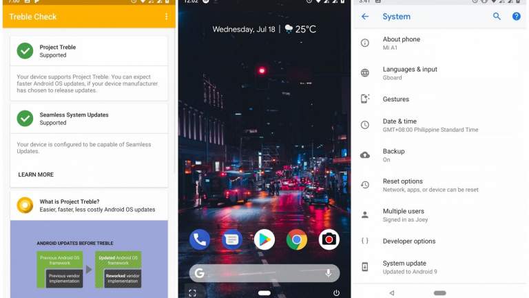 Trải nghiệm Android P trên Xiaomi Mi A1