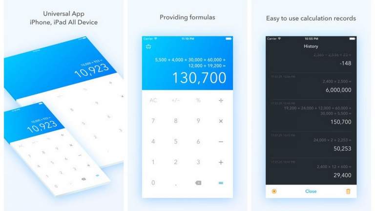 Basic Calculator Pro – ứng dụng máy tính có lưu lịch sử