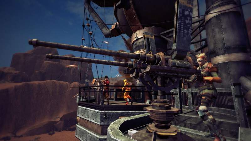 Đang miễn phí game không chiến tổ đội Guns of Icarus Alliance