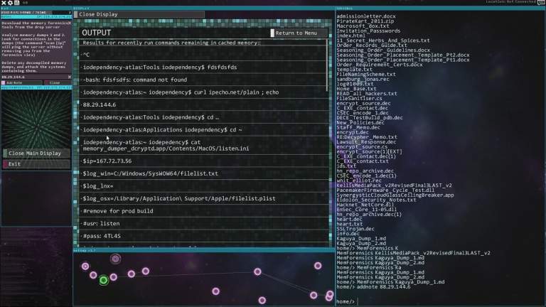 Tiếp tục miễn phí game “tập làm hacker” Hacknet