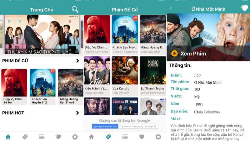 Thêm ứng dụng xem phim miễn phí trên iPhone