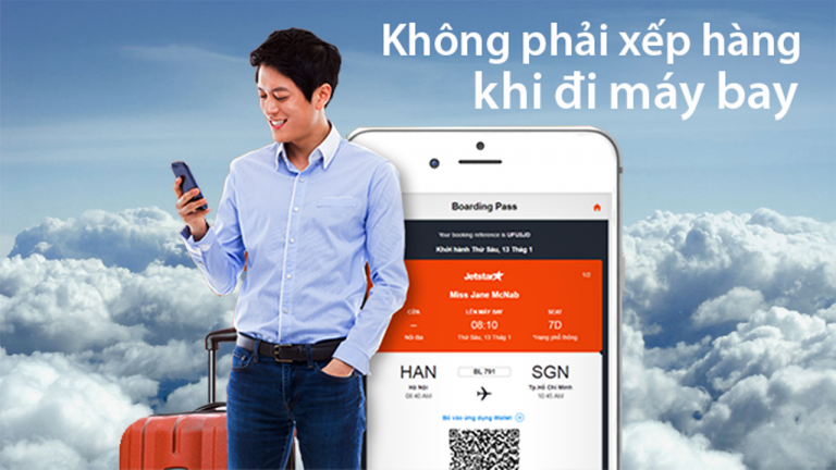 Jetstar Pacific cho phép dùng QR Code mua vé