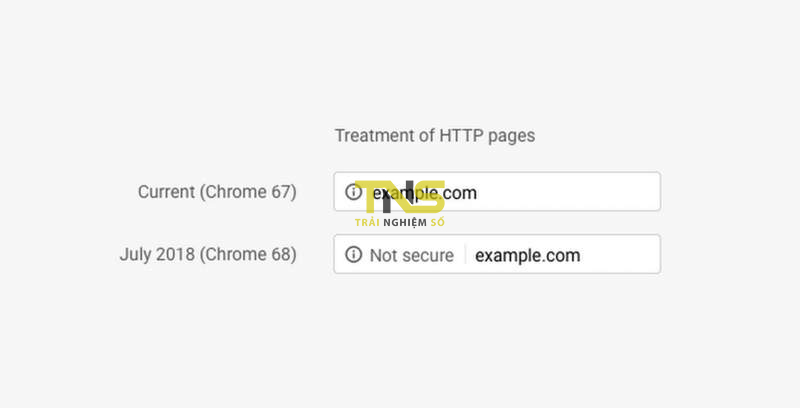 Các trang web có chữ 'Not secure' bên cạnh là gì?