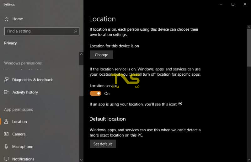 Cách bật GPS trên Windows 10