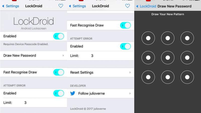 Cách đem khoá điện thoại Android lên iOS 11