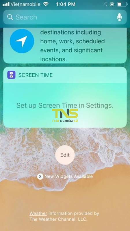 Reminders Widget - Thêm nhắc nhở lên thanh widget của iOS