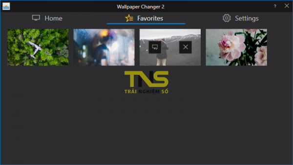 Wallpaper Changer 2: Thay hình nền desktop tự động bằng ảnh Bing, Flickr, Unsplash