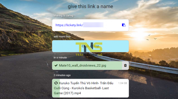 Chia sẻ file mạng ngang hàng (P2P) với LicketyLink