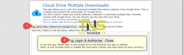 Cách tải nhiều file trên Google Drive mà không bị nén?