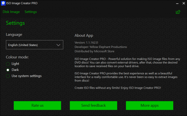 ISO Image Creator PRO: Tạo ISO cho đĩa DVD trên Windows 10 cực dễ