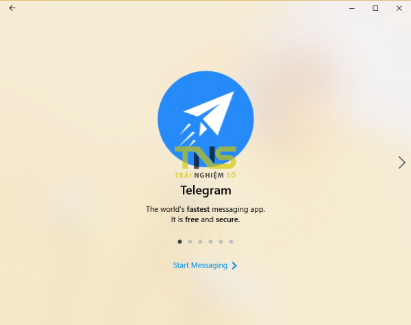 Trò chuyện với bạn bè Telegram trên Windows 10 với Client for Telegram