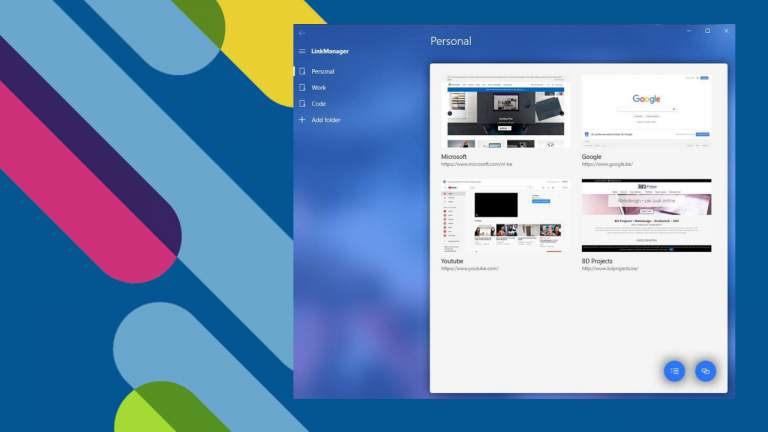 Link Manager: Ứng dụng quản lý link đẹp nhất cho Windows 10