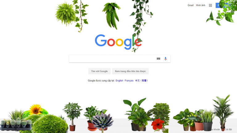 Ngắm cây xanh trên mọi trang web bạn truy cập