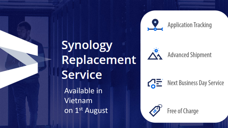 Synology ra mắt Dịch vụ đổi sản phẩm tại Đông Nam Á