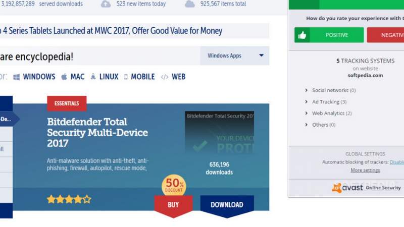 Avast Online Security – tiện ích mở rộng tăng tính bảo mật cho Microsoft Edge
