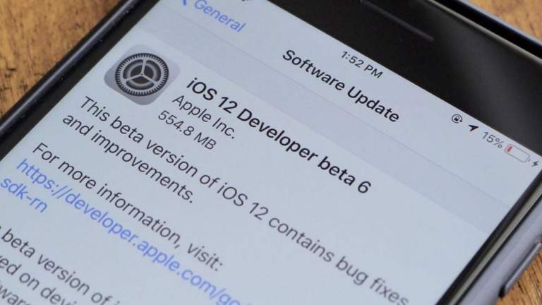 Mời bạn cập nhật iOS 12 beta 6 vừa phát hành
