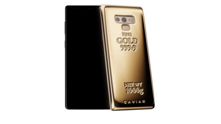 Ngắm Galaxy Note9 dát vàng nguyên chất, giá 60.000 USD
