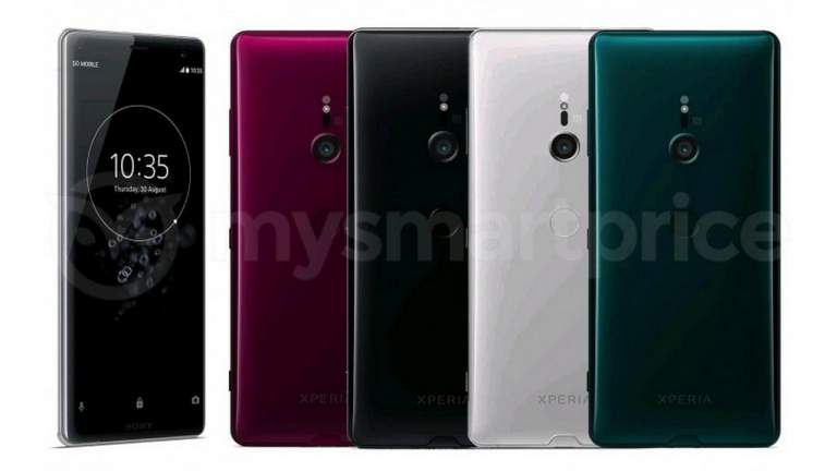 Sony Xperia XZ3 lộ ảnh màu sắc mới