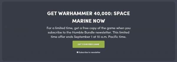 Đang miễn phí game Warhammer 40000: Space Marine, trị giá 250 ngàn đồng